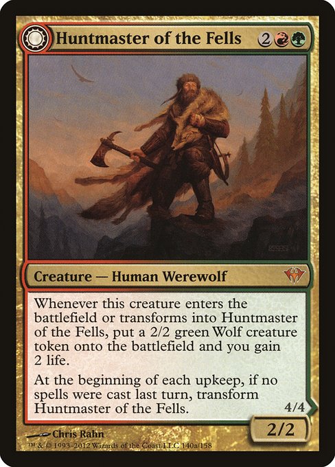 Huntmaster of the Fells // Ravager of the Fells from Dark Ascension
