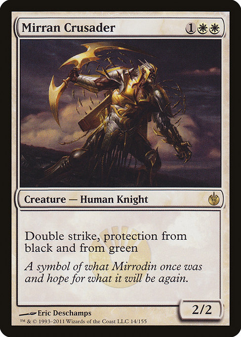 Mirran Crusader from Mirrodin Besieged
