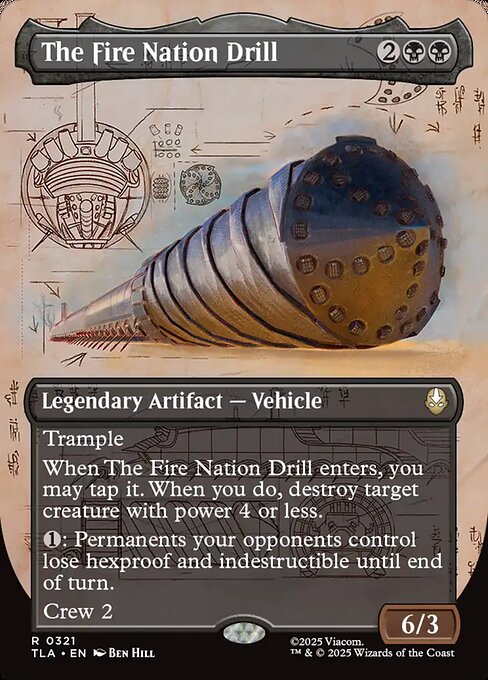 The Fire Nation Drill from Avatar: The Last Airbender