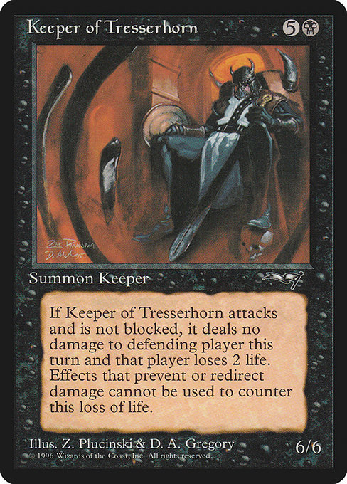 Keeper of Tresserhorn highlighted card art