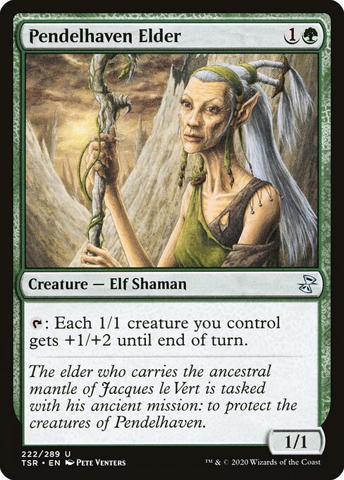 Pendelhaven Elder highlighted card art