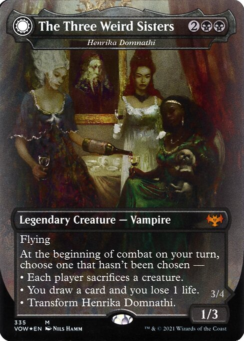 Henrika Domnathi // Henrika, Infernal Seer from Innistrad: Crimson Vow