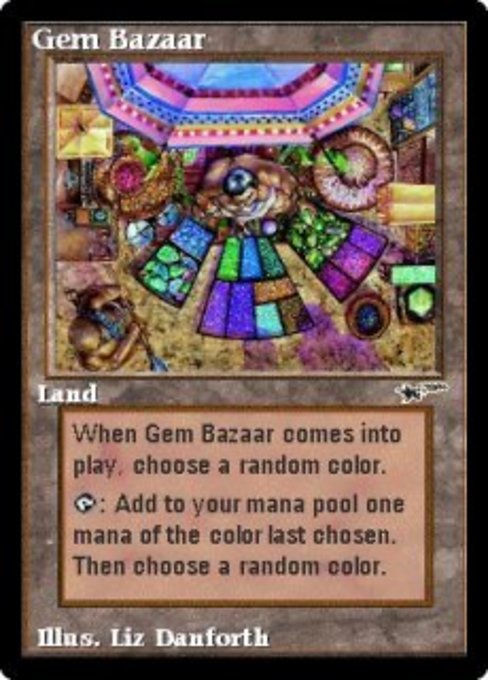Gem Bazaar highlighted card art