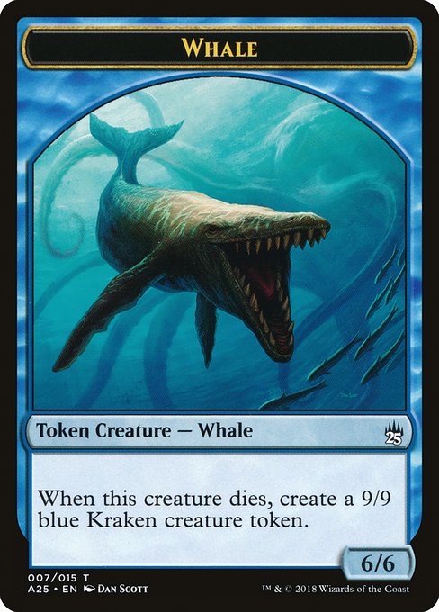 Whale from Masters 25 Tokens