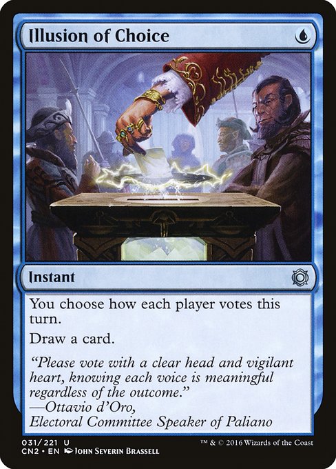 Illusion of Choice highlighted card art