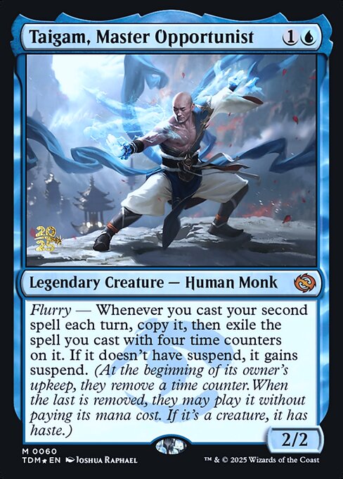 Taigam, Master Opportunist from Tarkir: Dragonstorm Promos