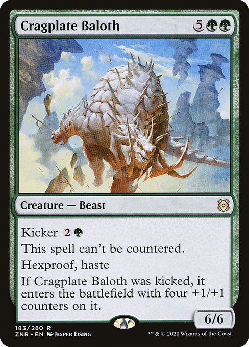 Cragplate Baloth from Zendikar Rising