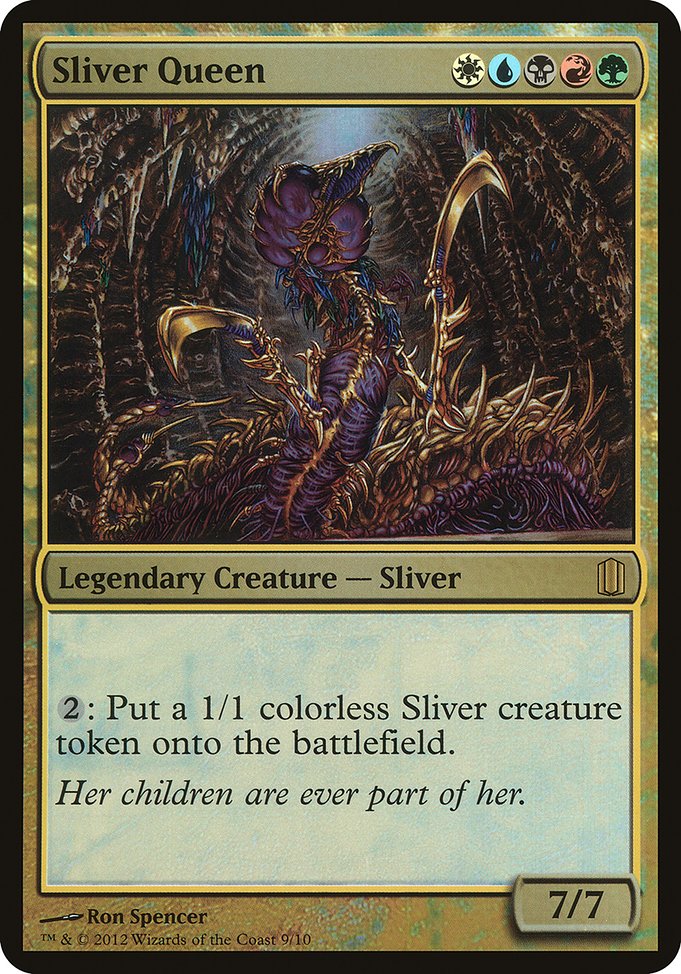 Sliver Queen from Commander's Arsenal Oversized