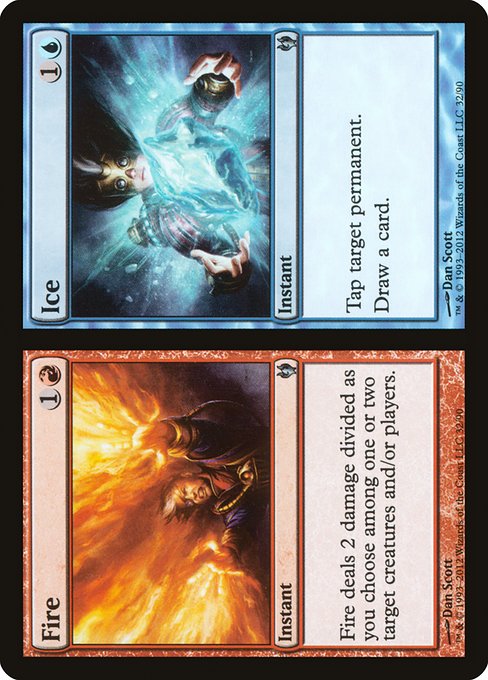 Fire // Ice from Duel Decks: Izzet vs. Golgari