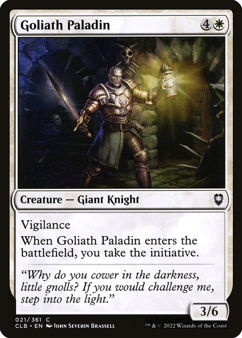 Goliath Paladin highlighted card art