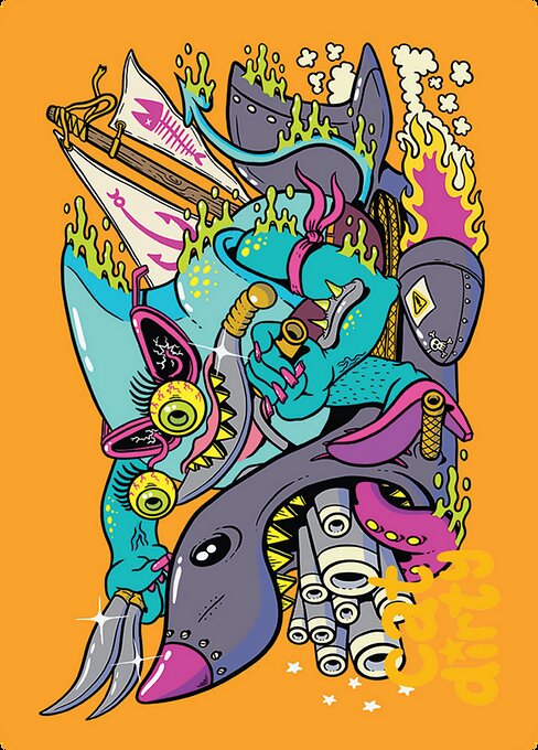 Fearless Swashbuckler // Fearless Swashbuckler highlighted card art