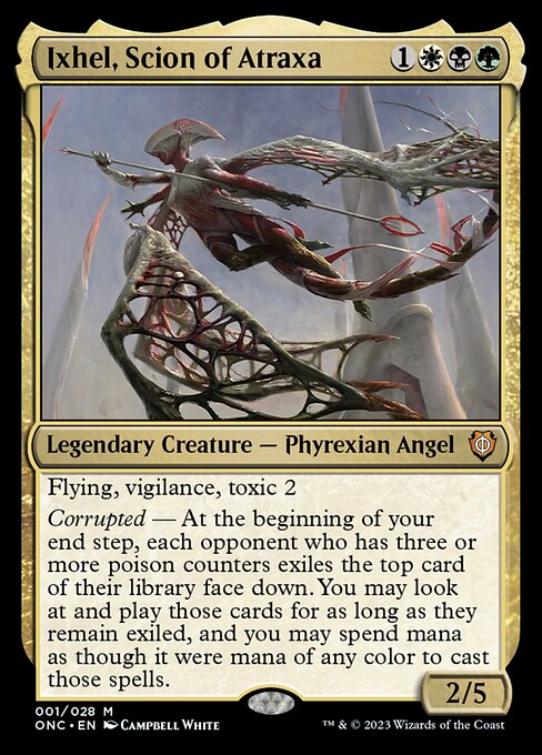 Ixhel, Scion of Atraxa from Phyrexia: All Will Be One Commander