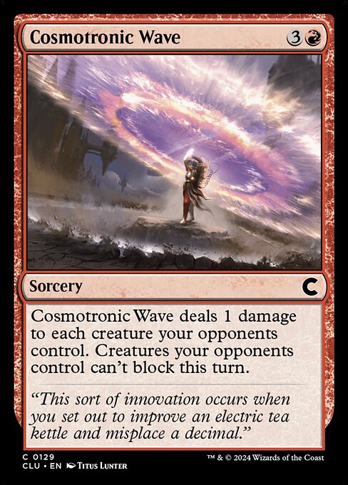 Cosmotronic Wave highlighted card art