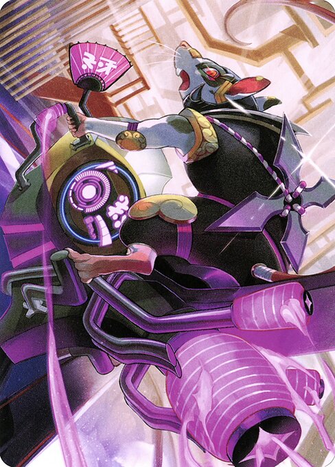 Nashi, Moon Sage's Scion // Nashi, Moon Sage's Scion highlighted card art