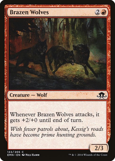 Brazen Wolves from Eldritch Moon