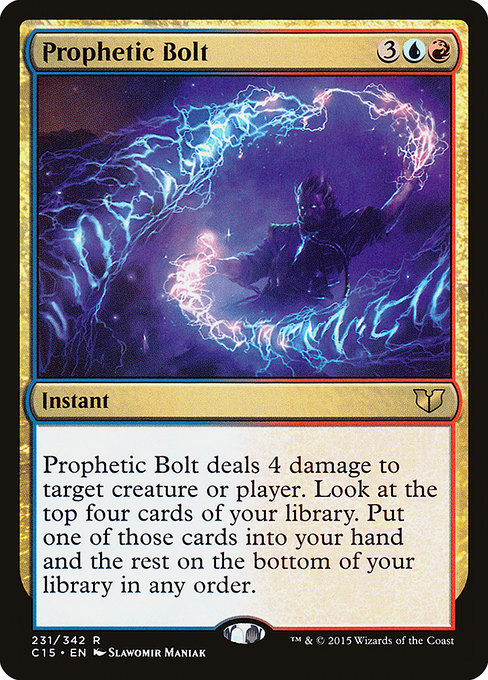 Prophetic Bolt from Commander 2015