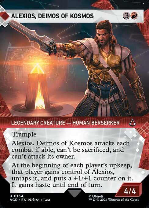 Alexios, Deimos of Kosmos highlighted card art