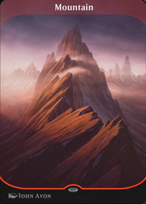 Mountain from MTG Arena Promos