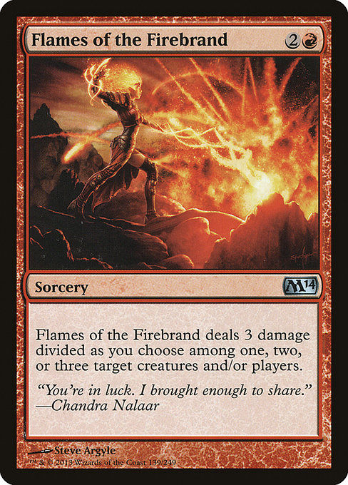 Flames of the Firebrand from Magic 2014