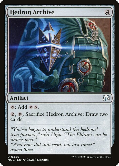 Hedron Archive from March of the Machine Commander