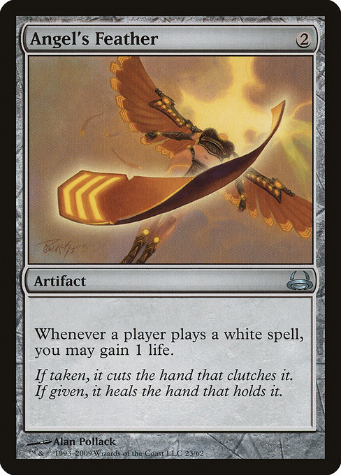 Angel's Feather from Duel Decks: Divine vs. Demonic