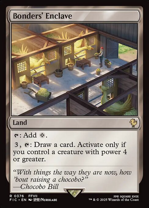 Bonders' Enclave from Final Fantasy Commander