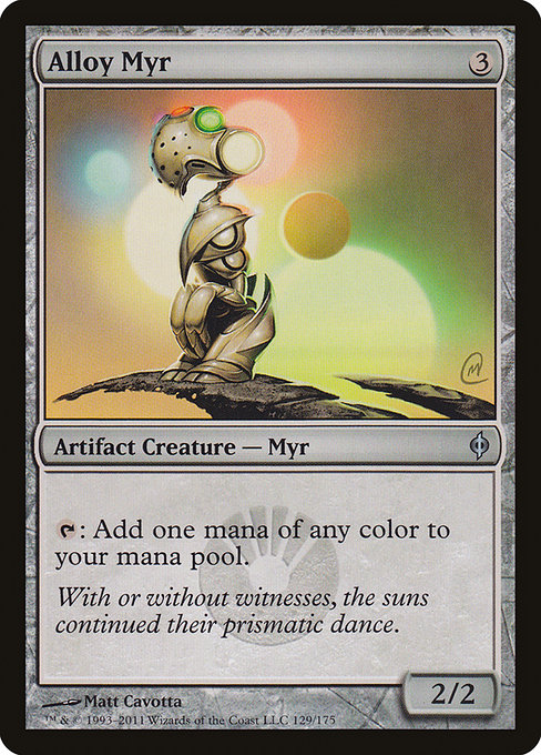 Alloy Myr from New Phyrexia