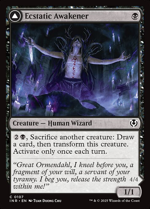 Ecstatic Awakener // Awoken Demon from Innistrad Remastered