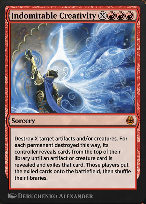 Indomitable Creativity from Kaladesh Remastered