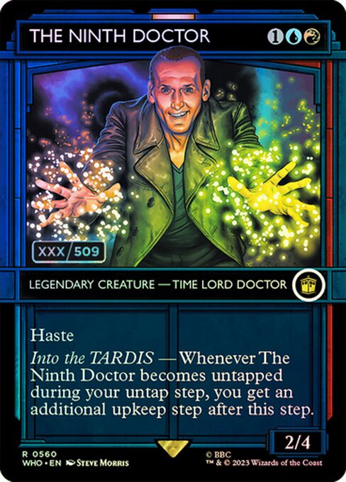 The Ninth Doctor from Doctor Who