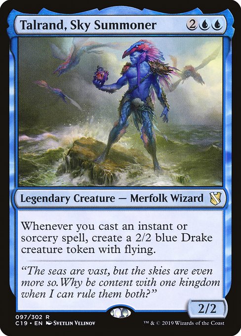 Talrand, Sky Summoner from Commander 2019