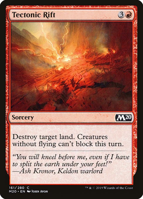 Tectonic Rift from Core Set 2020
