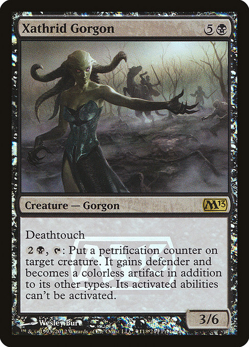 Xathrid Gorgon from Magic 2013 Promos