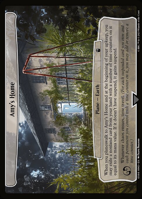 Amy's Home highlighted card art