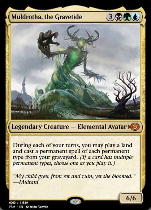 Muldrotha, the Gravetide from Magic Online Promos