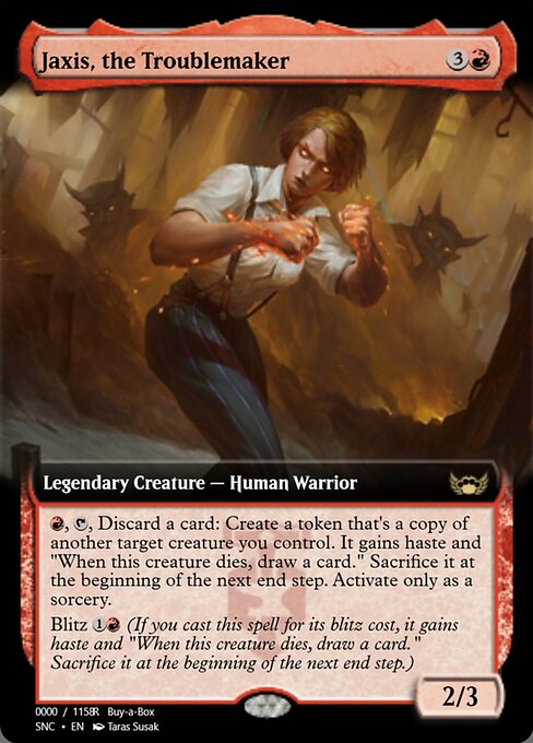 Jaxis, the Troublemaker from Magic Online Promos