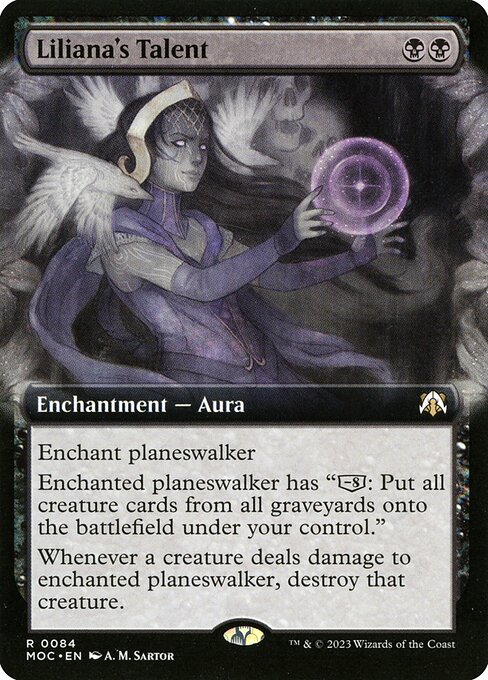 Liliana's Talent highlighted card art