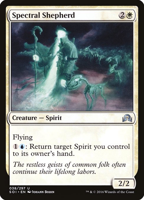 Spectral Shepherd from Shadows over Innistrad