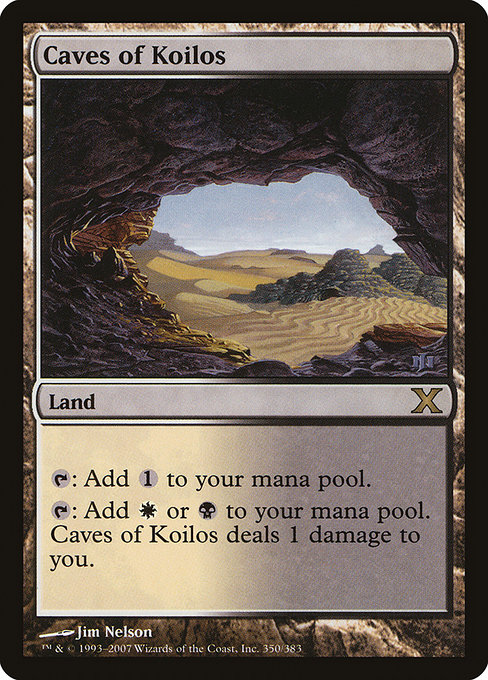Caves of Koilos from Tenth Edition