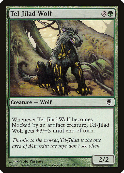 Tel-Jilad Wolf highlighted card art
