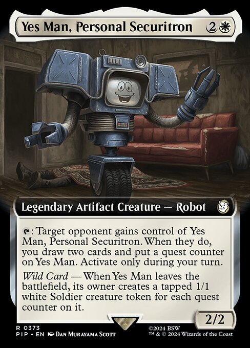 Yes Man, Personal Securitron from Fallout