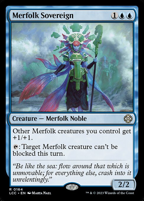Merfolk Sovereign highlighted card art