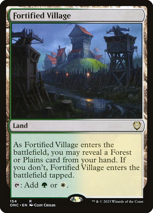 Fortified Village from Phyrexia: All Will Be One Commander