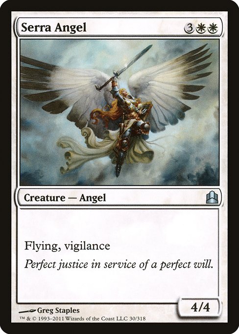 Serra Angel from Commander 2011
