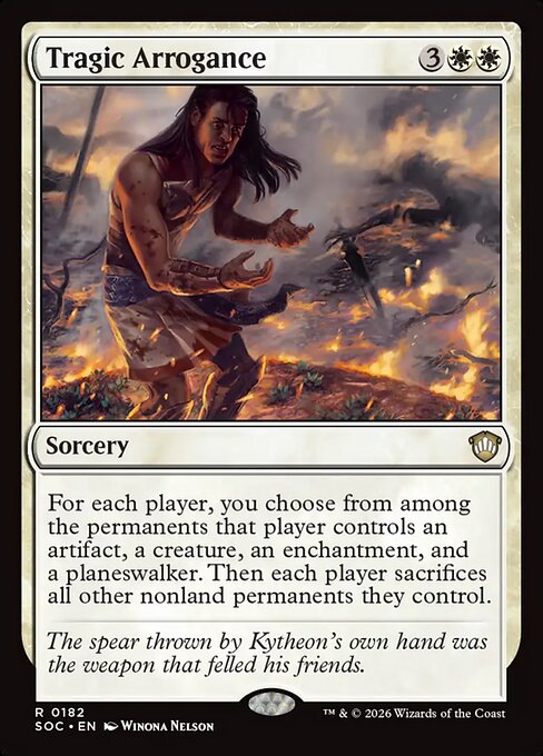 Tragic Arrogance from Secrets of Strixhaven Commander