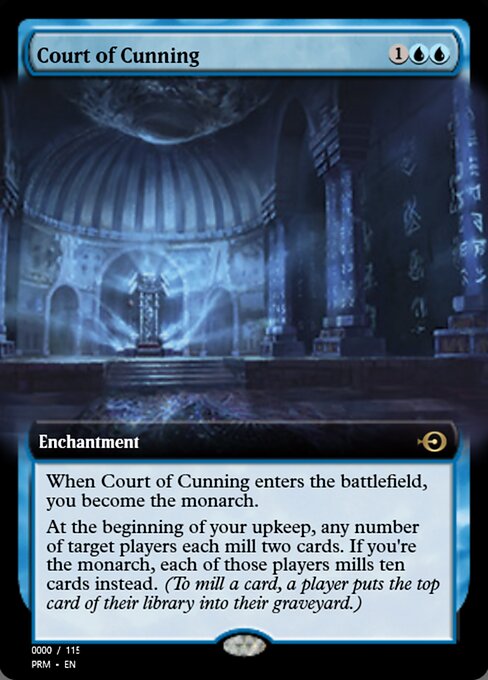Court of Cunning highlighted card art