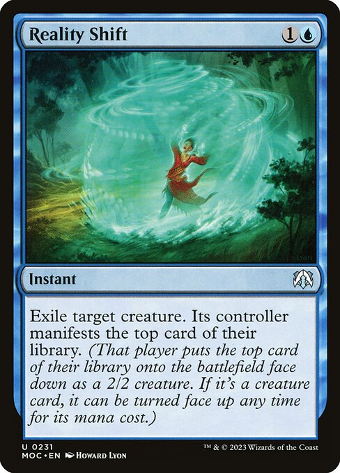 Reality Shift from March of the Machine Commander