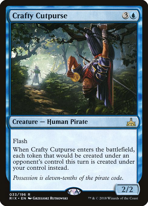 Crafty Cutpurse from Rivals of Ixalan
