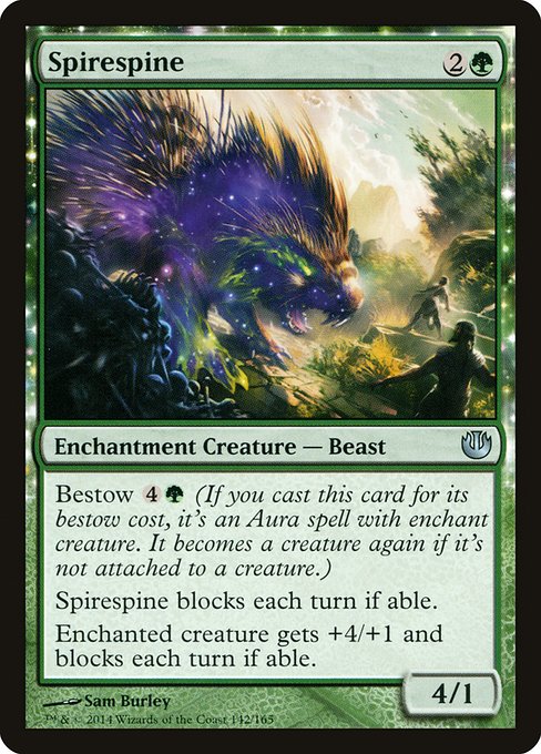 Spirespine highlighted card art