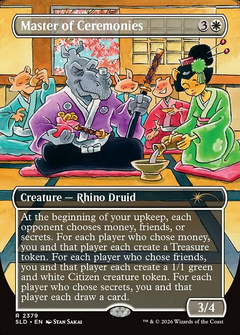 Master of Ceremonies from Secret Lair Drop